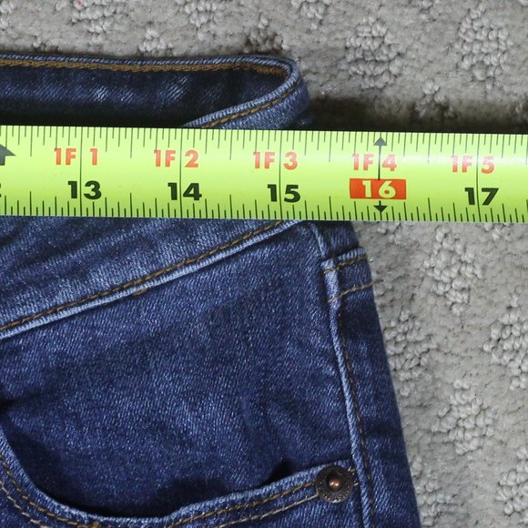 Just USA Size 5 Distressed Blue Jeans - Picture 5 of 8